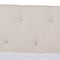 Baxton Studio Haylie Beige Upholstered Queen Size Daybed 158-9685 - alternate 6